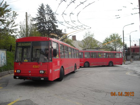 #6307 čaká na odchod z Koliby